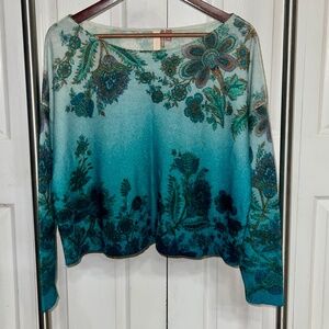 Anthropologie Pilcro Alani Cashmere Sweater — Boatneck Style - Extra Small - EUC